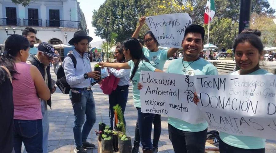 Estudiantes de la Mixteca realizan campañas para fomentar la educación ambiental | El Imparcial de Oaxaca