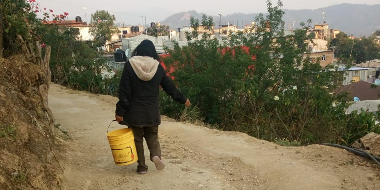 Sin agua, violan derechos humanos en Ayutla Mixes | El Imparcial de Oaxaca