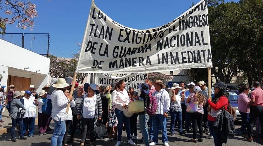 Con marcha en la capital, Nochixtlán exige presencia de la GN | El Imparcial de Oaxaca