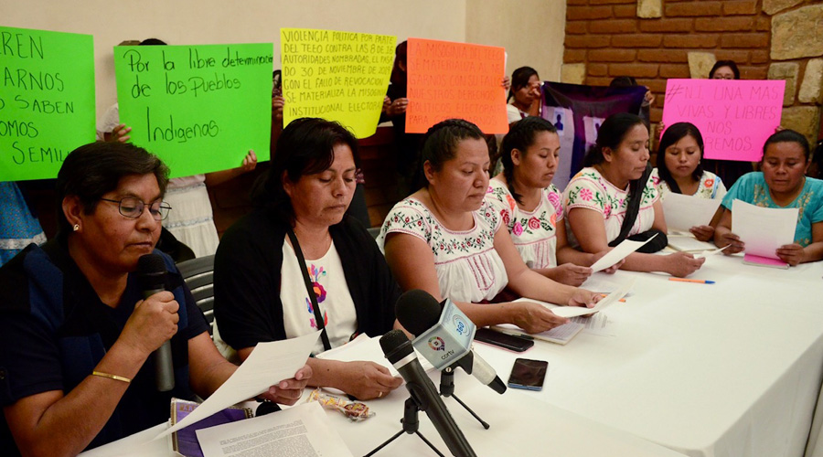 Mujeres denuncian violencia política en Mazatlán Villa de Flores, Oaxaca | El Imparcial de Oaxaca