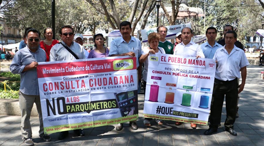 Reiteran ciudadanos rechazo al proyecto de parquímetros en Oaxaca | El Imparcial de Oaxaca