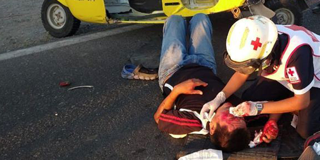 Atropellan a mototaxista en Tehuantepec | El Imparcial de Oaxaca