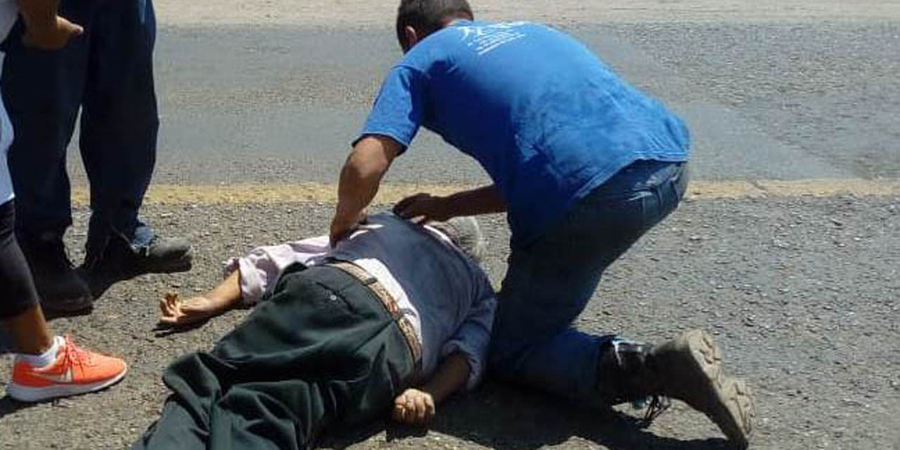 Abuelito es atropellado en Huajuapan | El Imparcial de Oaxaca Abuelito es atropellado en Huajuapan | El Imparcial de Oaxaca