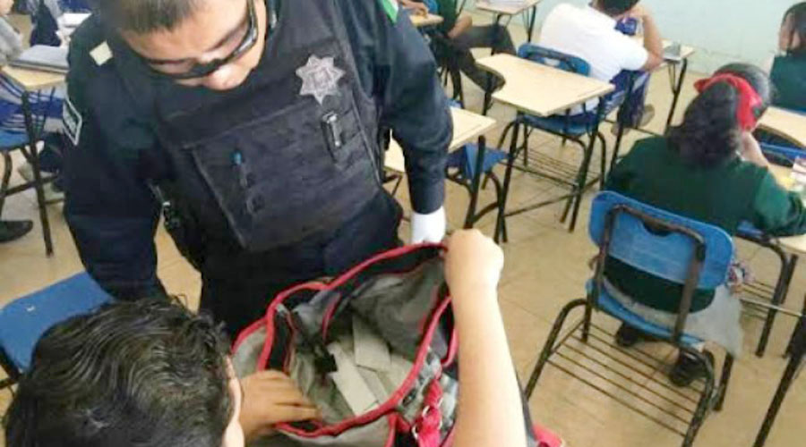 Operativo ‘Mochila Segura’ busca evitar violencia en las escuelas | El Imparcial de Oaxaca