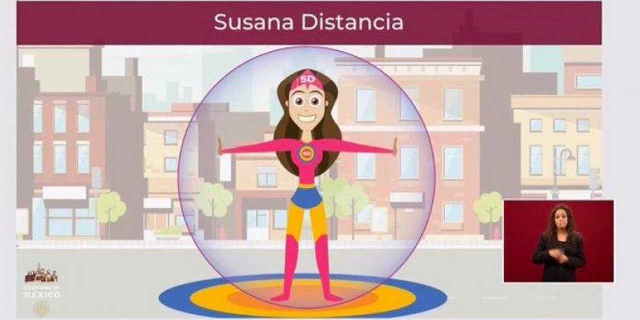 “Susana Distancia”, la heroina que va contra el coronavirus