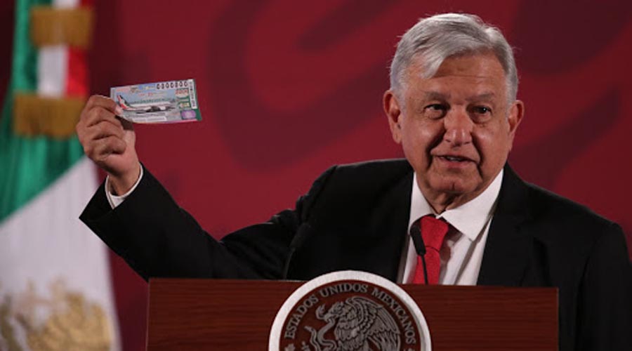 AMLO compra primer billete del sorteo del avión presidencial | El Imparcial de Oaxaca AMLO compra primer billete del sorteo del avión presidencial | El Imparcial de Oaxaca