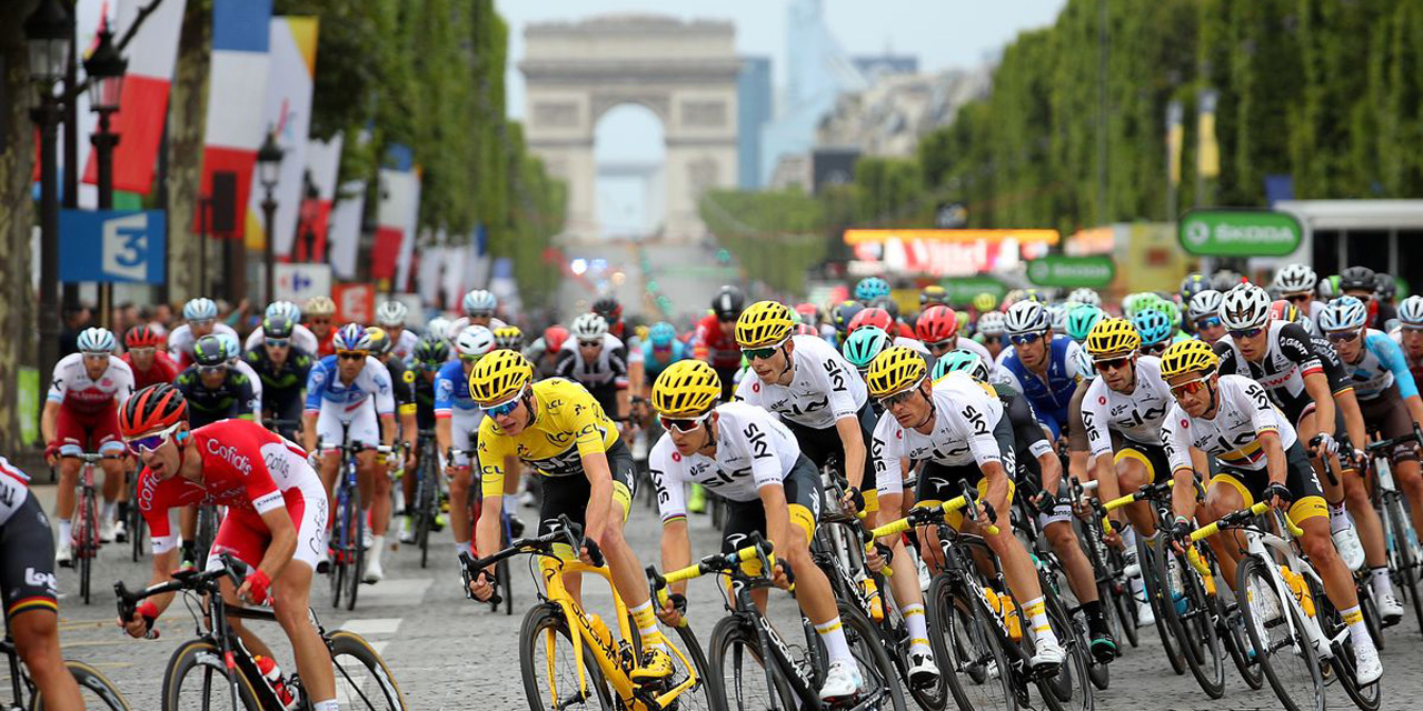 Corredores del Tour de Francia “rezan” para que se lleve a cabo