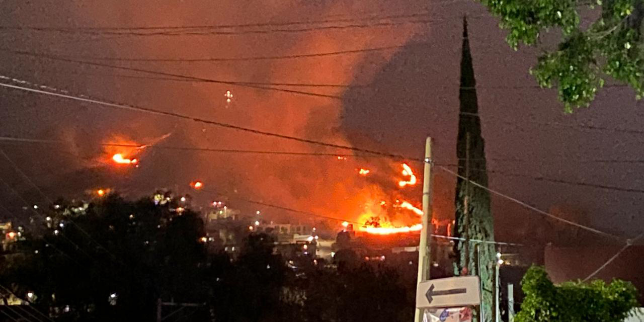 Incendio en el Cerro del Crestón provoca pánico | El Imparcial de Oaxaca