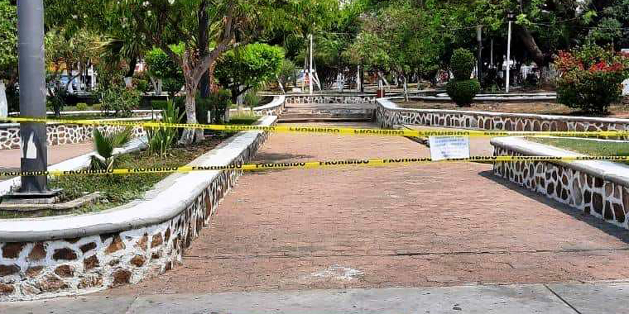 Cierre total del Parque Independencia por Covid-19 en Salina Cruz afecta a comerciantes | El Imparcial de Oaxaca