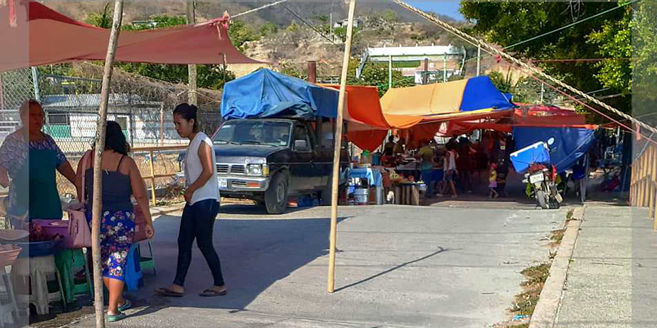 Comerciantes de Salina Cruz se instalan pese a contingencia | El Imparcial de Oaxaca