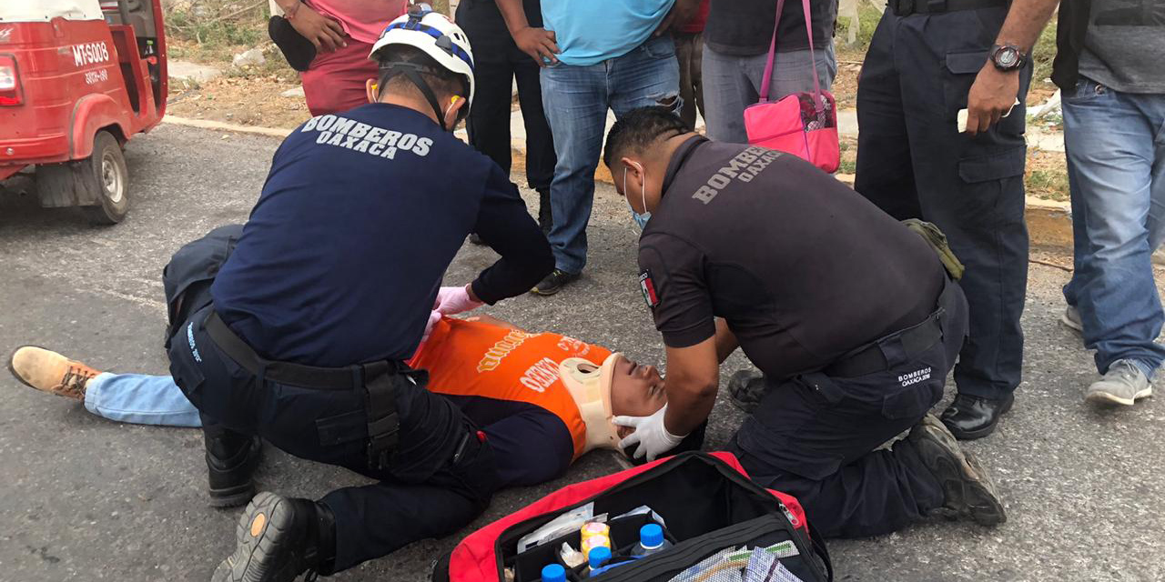 Ciclista ebrio a punto de ser atropellado en Juchitán | El Imparcial de Oaxaca