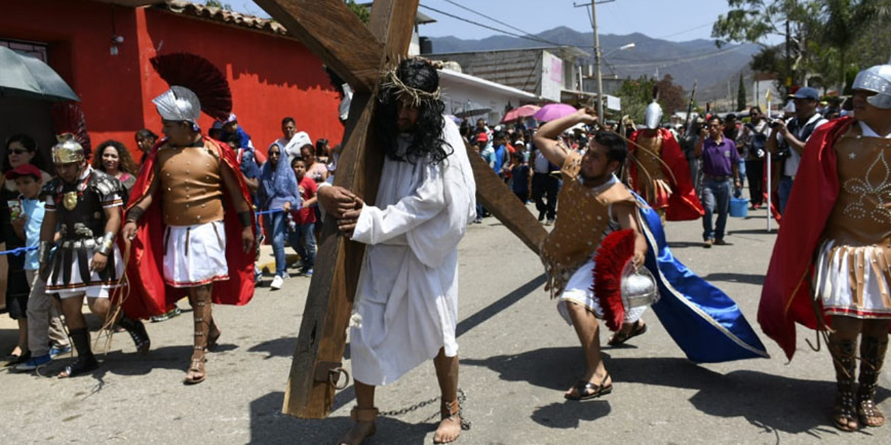 Cancelan representación de viacrucis en Oaxaca por Covid-19 | El Imparcial de Oaxaca