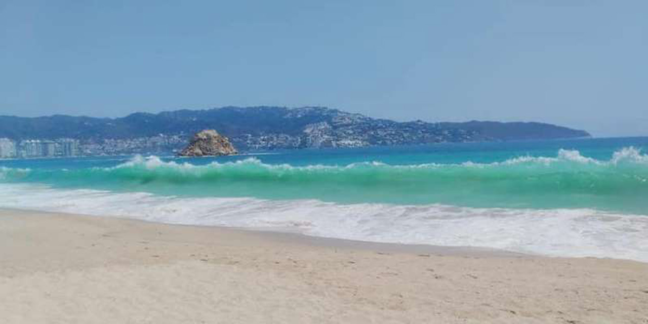 ¡Como nunca! Playas de Acapulco lucen limpias por ausencia de visitantes | El Imparcial de Oaxaca