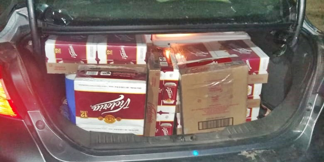 Elemento de la SEMAR transportaba cervezas en Salina Cruz, pese a restricción por pandemia | El Imparcial de Oaxaca