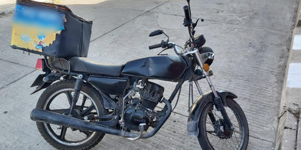 Roban motocicleta de repartidor en Juchitán | El Imparcial de Oaxaca