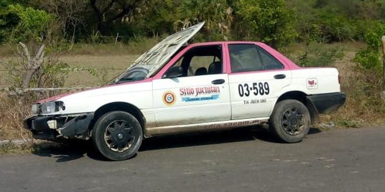 Recuperan taxi robado en Juchitán