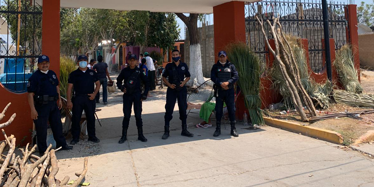 La policía resguardará panteones en Juchitán por pandemia | El Imparcial de Oaxaca