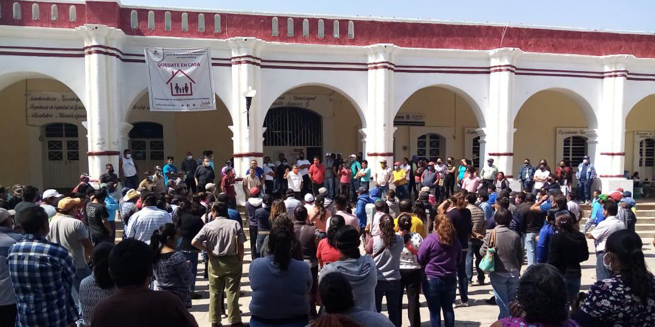 Protestan contra edil de Nochixtlán por arbitrariedades durante emergencia | El Imparcial de Oaxaca