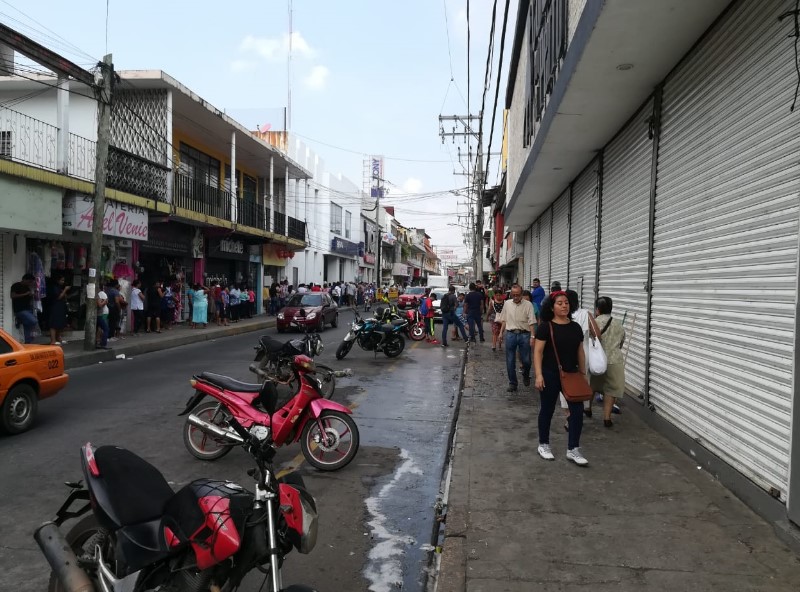 Un día sin vendedores ambulantes se aplica en Tuxtepec