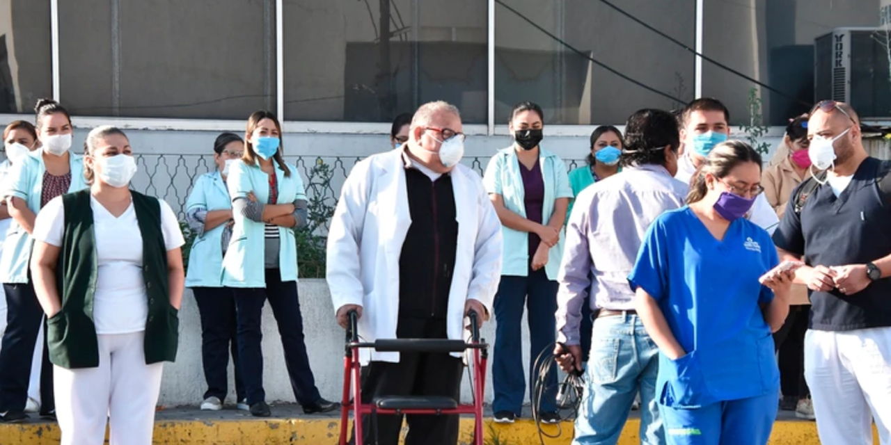 El 9% de los infectados en México por Covid-19, son médicos | El Imparcial de Oaxaca