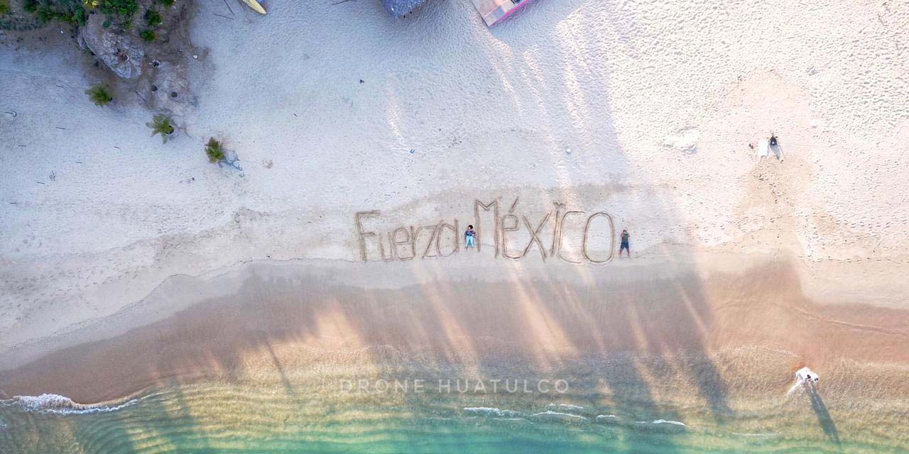 Así lucen las playas de Oaxaca, ante la contingencia sanitaria por el brote por Covid-19 | El Imparcial de Oaxaca