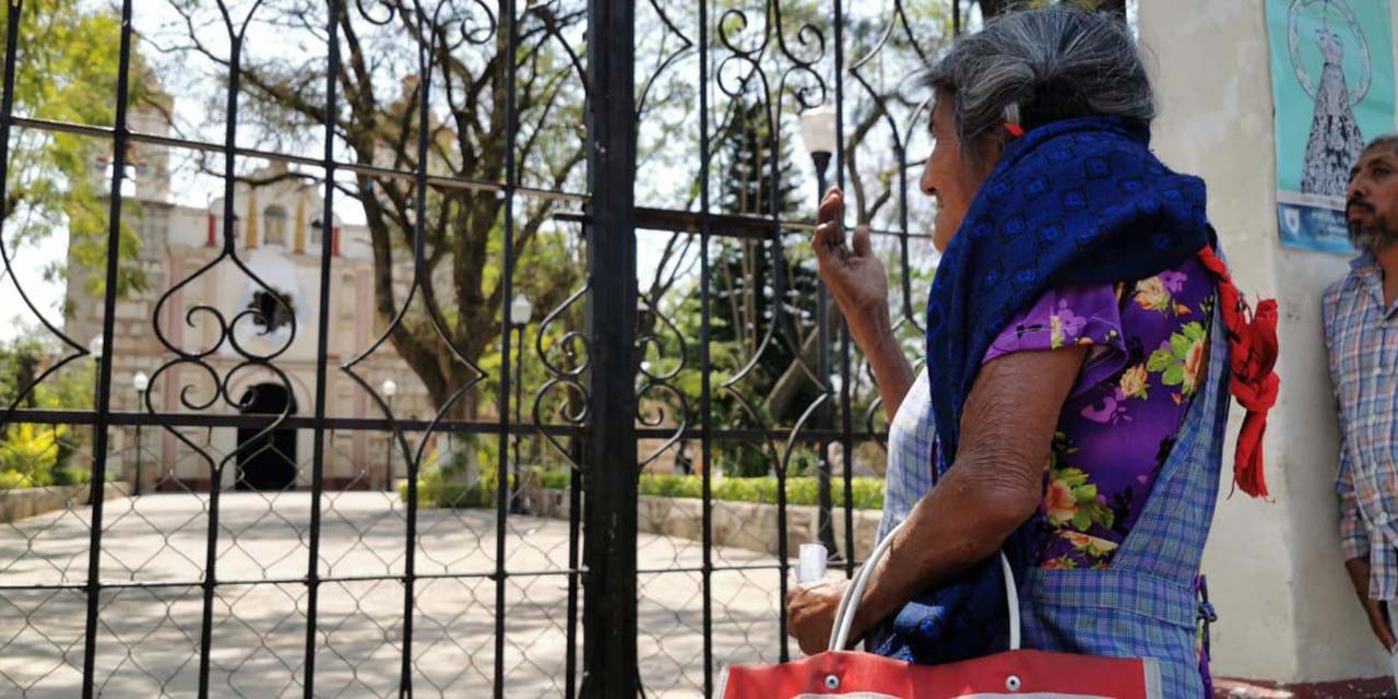 En Viernes Santo cierran accesos a municipios conurbados de Oaxaca