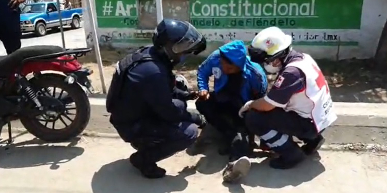 Recolector de basura atropella a policía en Riberas del Atoyac | El Imparcial de Oaxaca