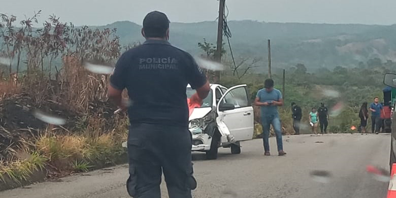 Triple accidente en El Palamar | El Imparcial de Oaxaca