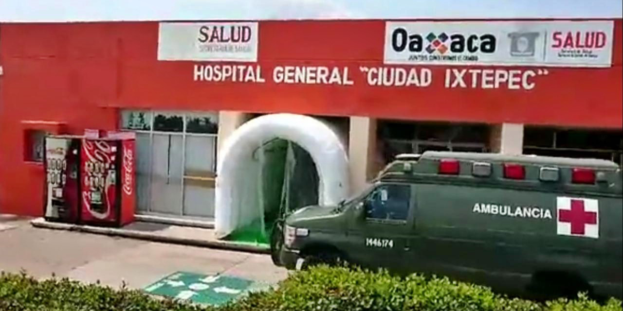 Trasladan a paciente de Covid-19 a hospital militar en Ciudad Ixtepec | El Imparcial de Oaxaca