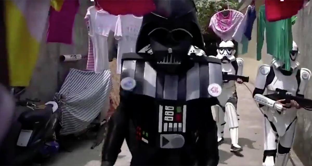 Video: Darth Vader vigila que no se rompa la cuarentena | El Imparcial de Oaxaca