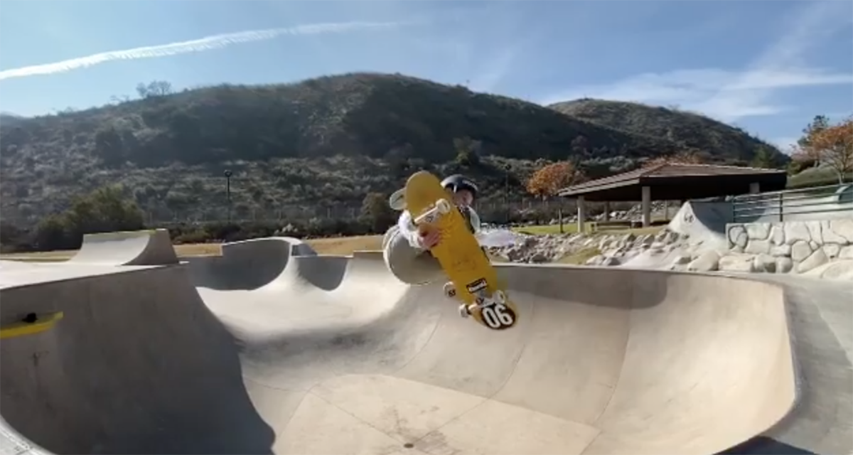 Video: Niño logra hacer por primera vez un salto de 1,080 grados con giro en una rampa vertical