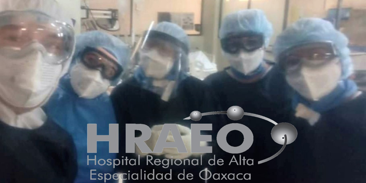60 trabajadores de salud contagiados en Oaxaca