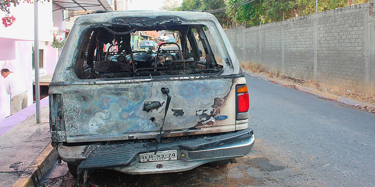 Identifican a quienes quemaron camioneta en penitenciaria de Ixcotel | El Imparcial de Oaxaca