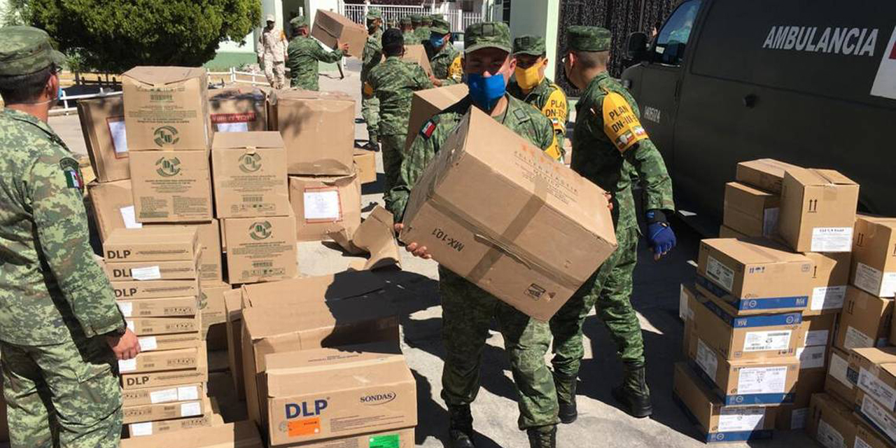 Ejército distribuye insumos a hospitales de Oaxaca | El Imparcial de Oaxaca