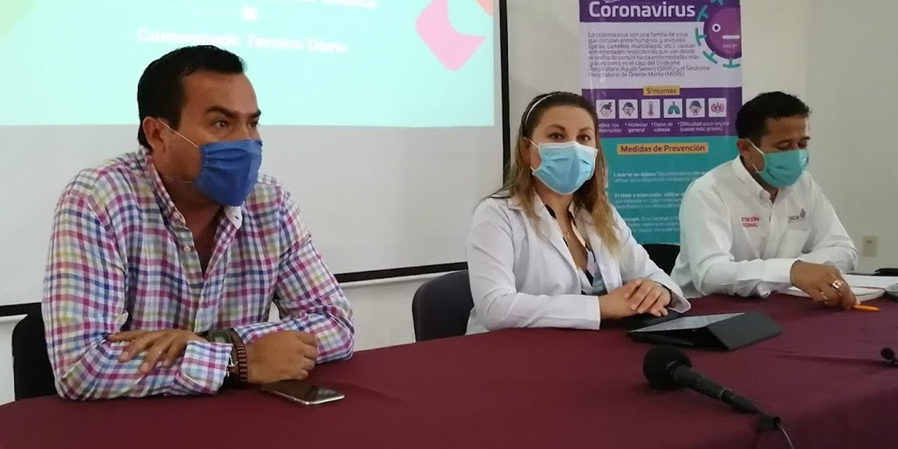 Confirman dos casos de Covid-19 en Pinotepa y uno más en Puerto Escondido