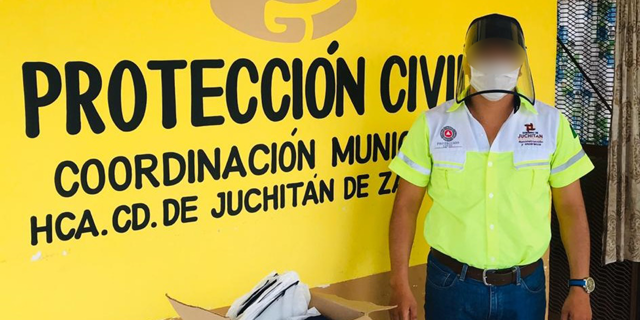 Jóvenes altruistas entregan caretas a Proteccion Civil en Juchitán | El Imparcial de Oaxaca