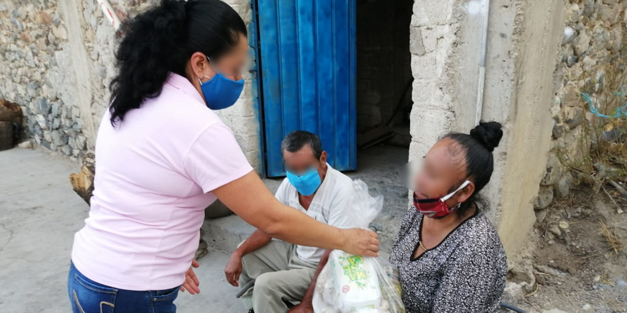 Familias de Teotitlán reciben apoyo por contingencia sanitaria | El Imparcial de Oaxaca