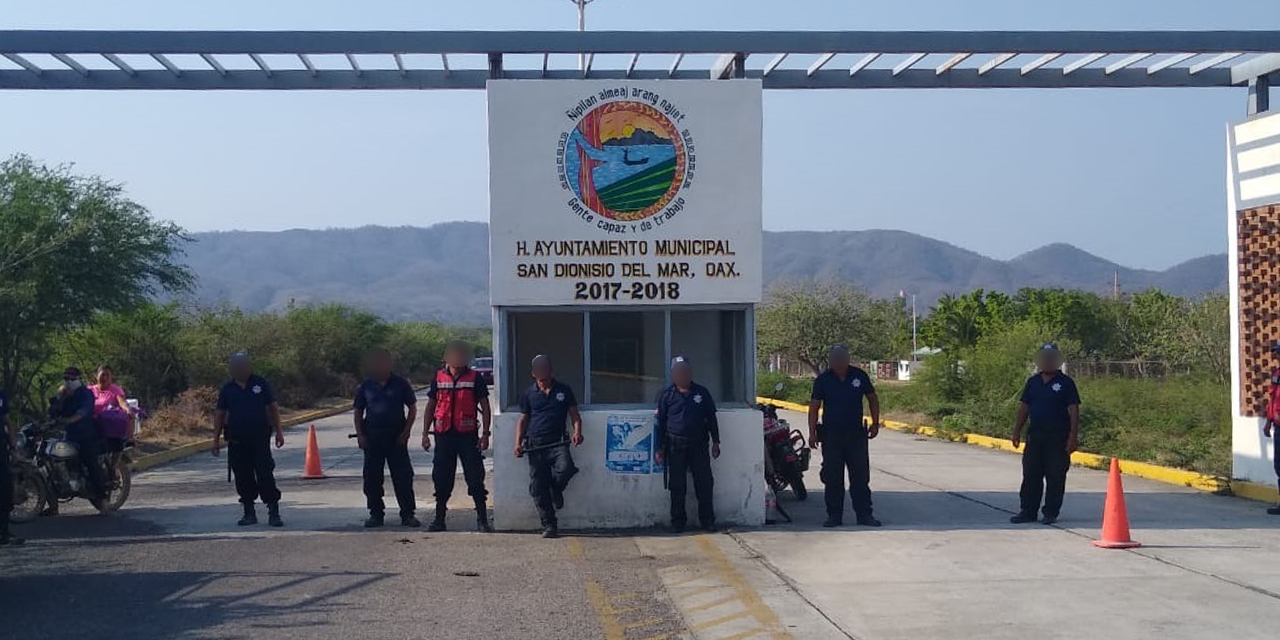 San Dionisio refuerza medidas sanitarias por Covid-19 | El Imparcial de Oaxaca