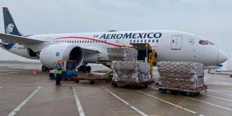 México recibe avión con 50 ventiladores y más de un millón de cubrebocas | El Imparcial de Oaxaca