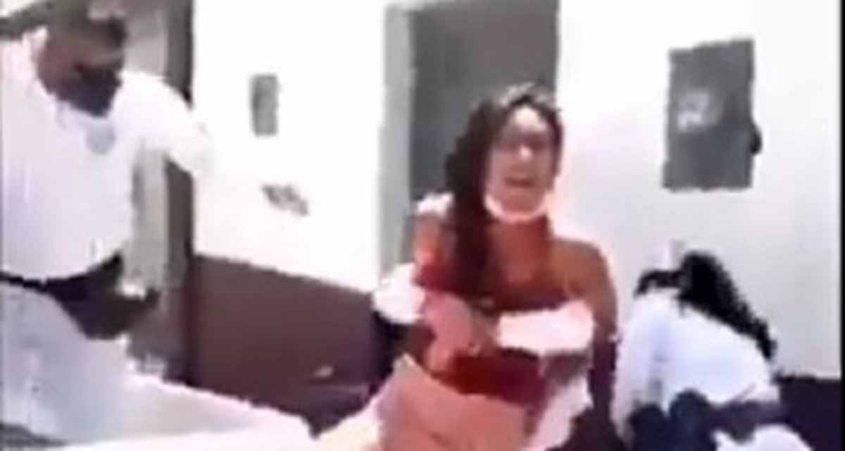 Video: Policías detienen a pareja por no respetar medidas sanitarias