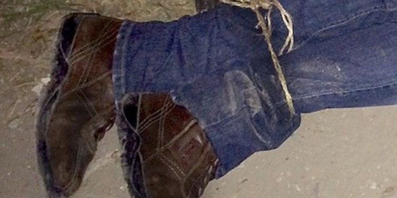 Allana vivienda en Huajuapan y vecinos lo amarran como ‘cerdo’