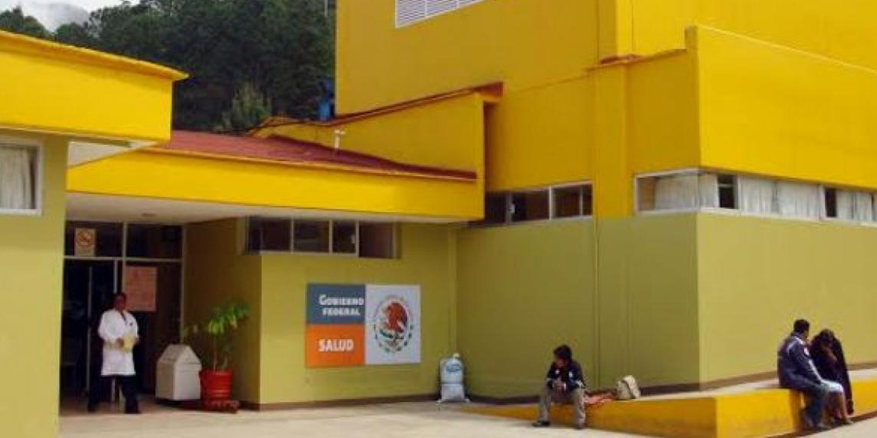 Reportan contagio masivo en hospital de Tamazulápam Mixe