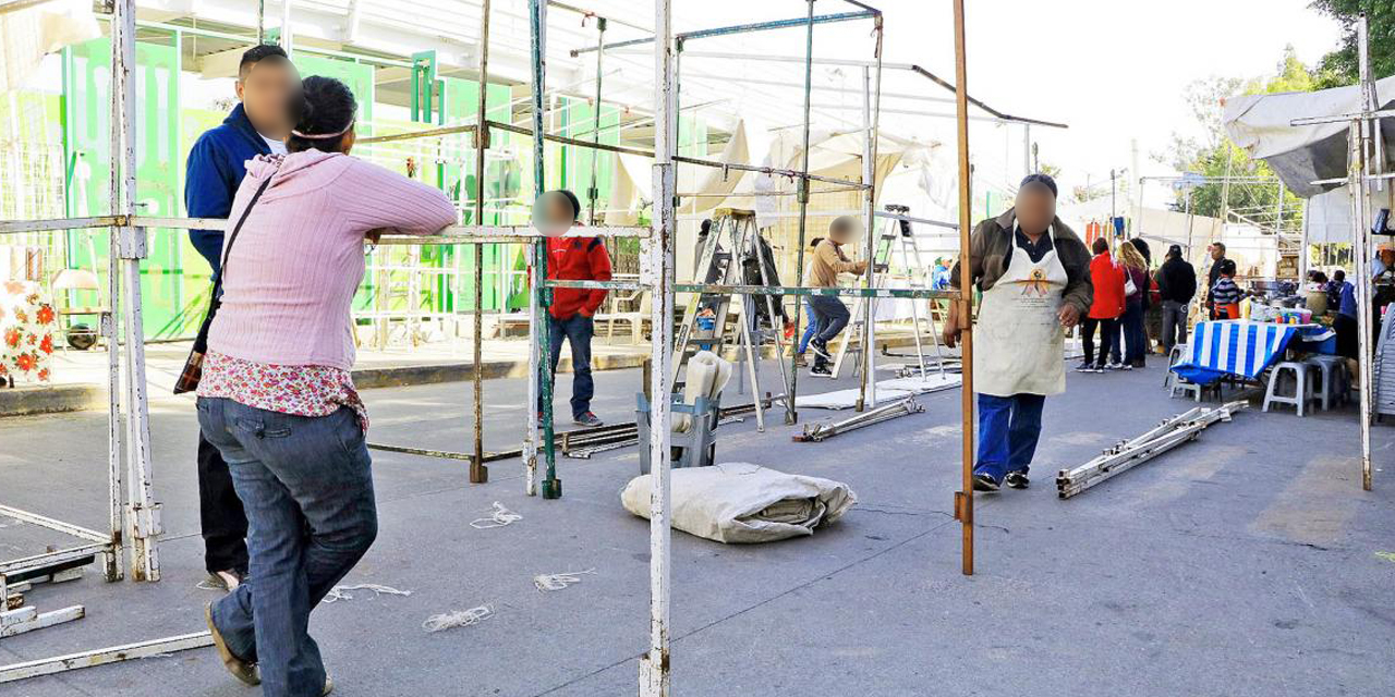 Tianguistas de Oaxaca esperan retomar sus espacios este viernes
