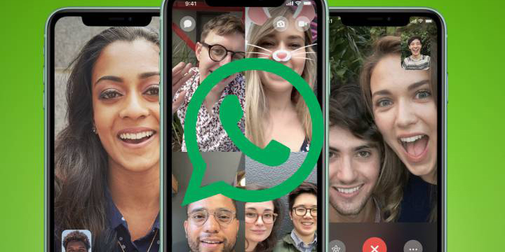 WhatsApp anuncia videollamadas de hasta 50 personas