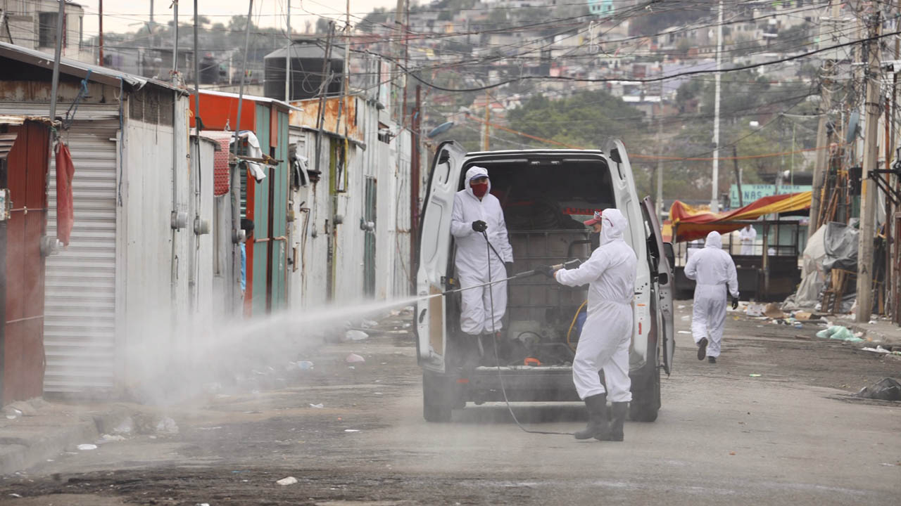 Aprovechan cierre de la Central de Abasto para sanitizarla | El Imparcial de Oaxaca