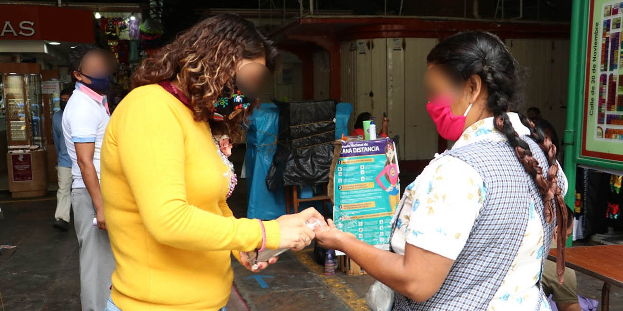 Locatarios invierten hasta 6 mil pesos semanales en filtros sanitarios | El Imparcial de Oaxaca