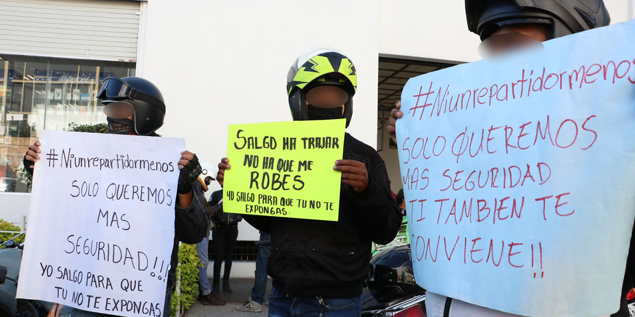 Repartidores de Oaxaca piden más seguridad | El Imparcial de Oaxaca