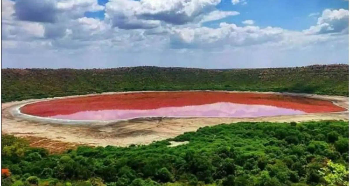 Video: Lago de la India sorprende al volverse rosa