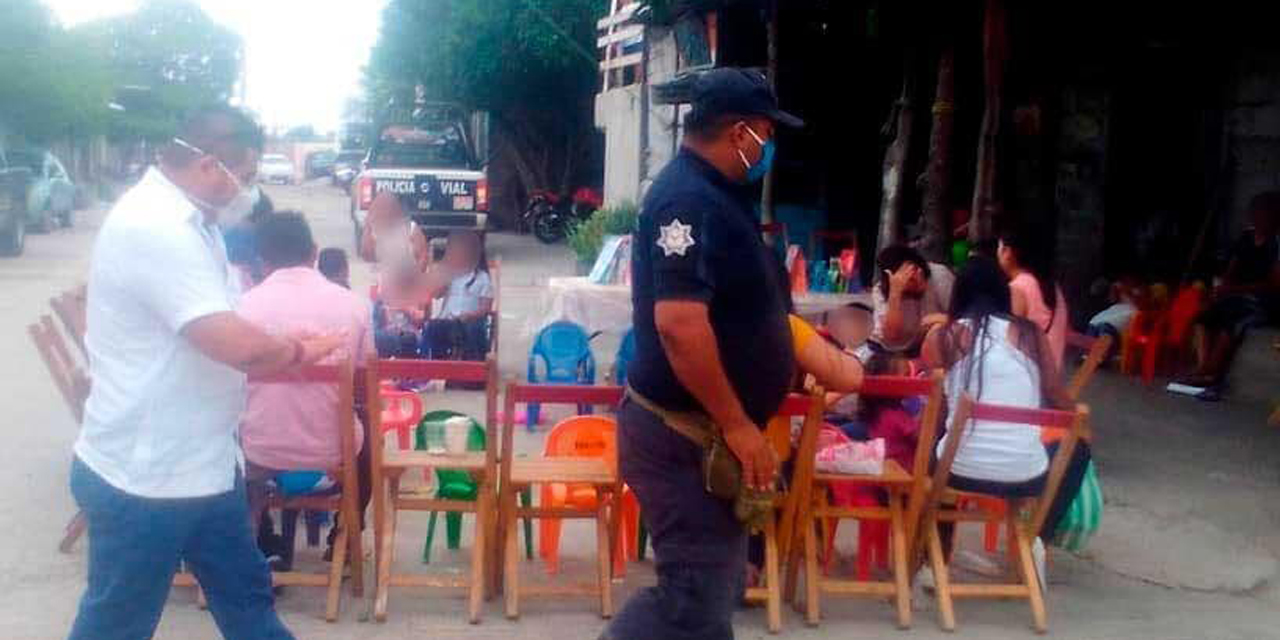 Policía suspende una fiesta infantil en Tehuantepec | El Imparcial de Oaxaca