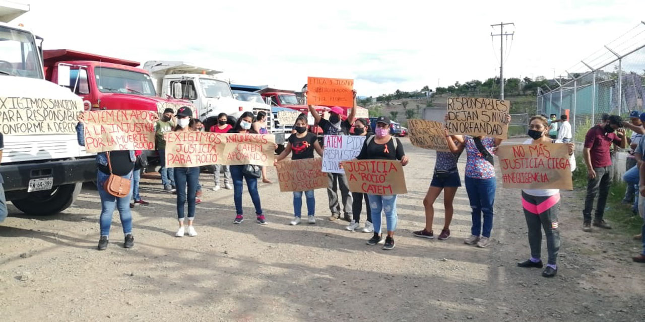 Protestan por caso Rocío en Vicefiscalía Regional de La Mixteca | El Imparcial de Oaxaca